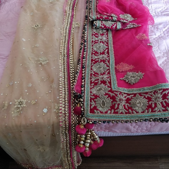 Beautiful Wedding Lehenga stitched - Picture 3 of 6